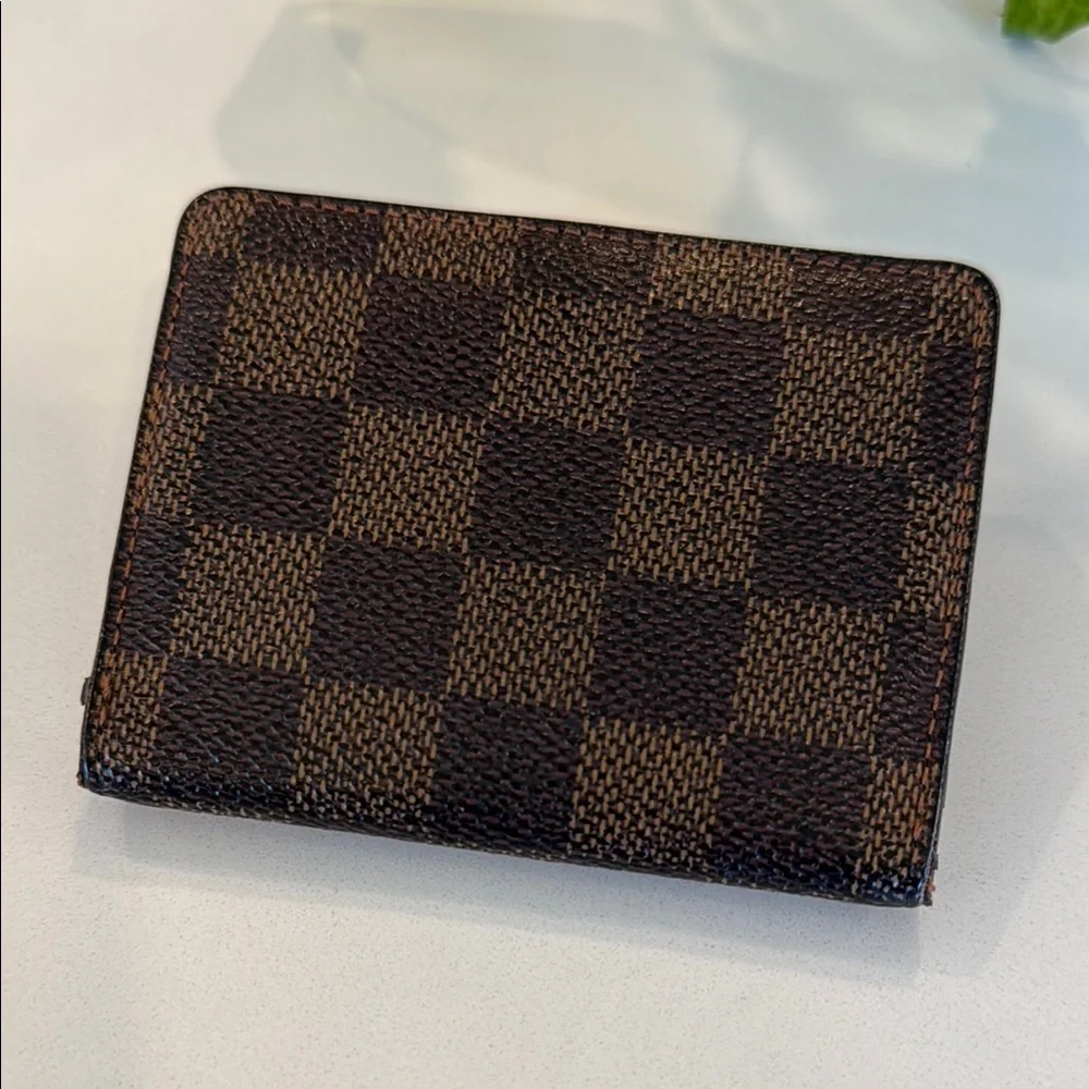 Louis Vuitton Ludlow Damier Ebene Brown Waller - Picture 2 of 7